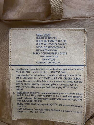 商品画像：マウンテンパーカ/S/ナイロン/CML/9415-08-339-2425 3