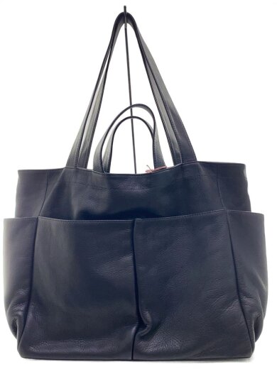 商品画像：LOGGER BAG/WATER PROOF WASHABLE LEATHER//BLK 1