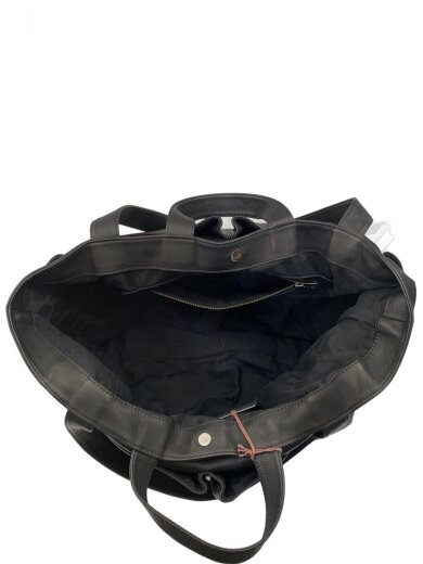 商品画像：LOGGER BAG/WATER PROOF WASHABLE LEATHER//BLK 6