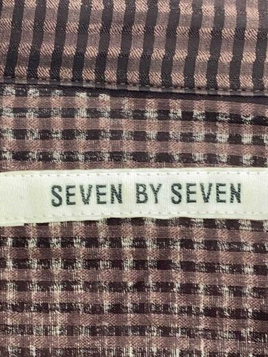 商品画像：SHEER WESTERN SHIRTS/長袖シャツ/S/レーヨン/BRW/チェック/800-5150076 3