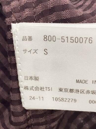 商品画像：SHEER WESTERN SHIRTS/長袖シャツ/S/レーヨン/BRW/チェック/800-5150076 4