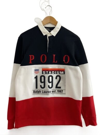 商品画像：1992 WINTER STADIUM RUGBY SHIRT/ポロシャツ/S/BLK// 1