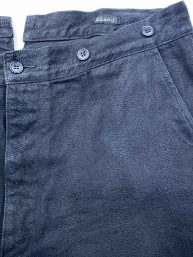 商品画像：21SS/デニムオーバーパンツ/ボトム/1/コットン/BLK/無地/T01-03005 7