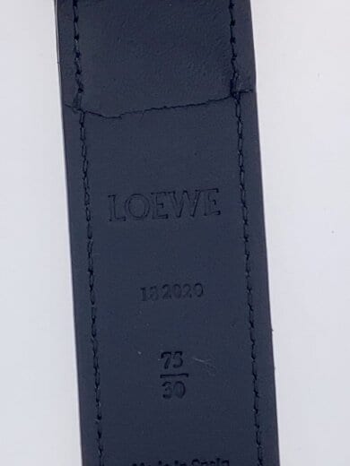 商品画像：保存袋有/uniform belt/75/30/ベルト/レザー/BLK/無地/メンズ// 3