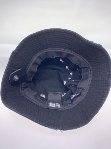 商品画像：ダメージ加工/ハット/L/コットン/BLK/無地/レディース/LZ-H13-086// 4