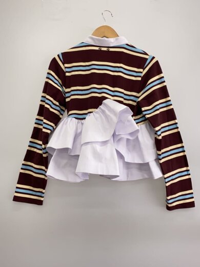 商品画像：LOLA PEPURAMU POLO/長袖ブラウス/FREE/コットン/BRW/b51-ts124brf// 2