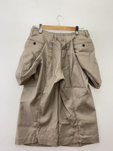 商品画像：S Curved Utility Capri Trousers/S/コットン/GRY/無地/NF261P04 2
