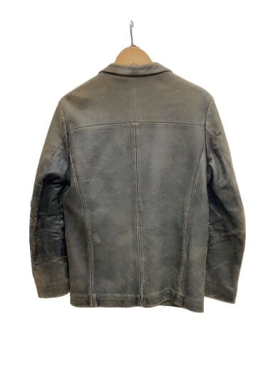 商品画像：05AW/ARTS&CRAFT期/テーラードジャケット/2/レザー/BRW/無地/5A206-J6 2