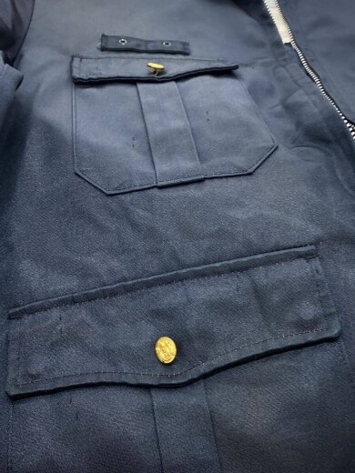 商品画像：VINTAGE/ポリスマンジャケット/ジャケット/IDEALジップ/46/--/NVY 7