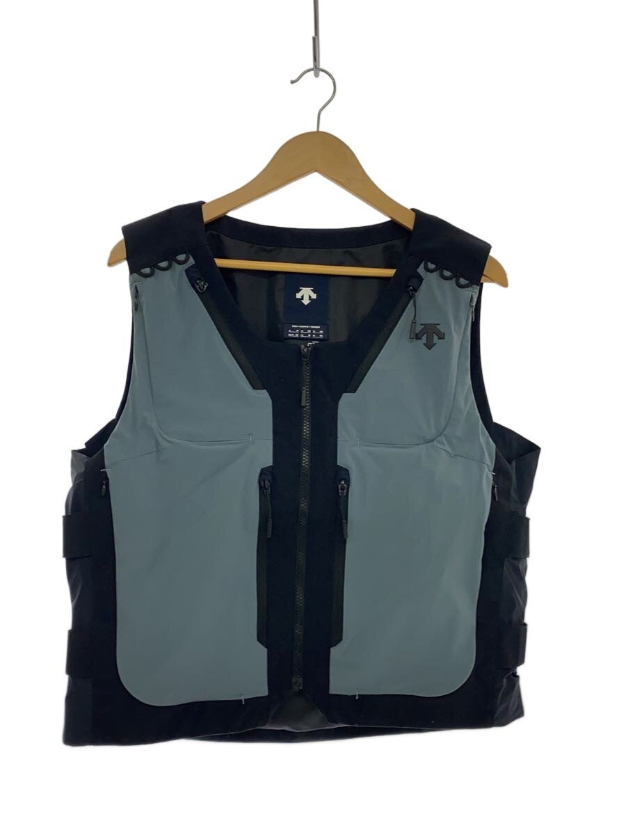DESCENTE / DWMYGK91D ウェアー/M/BLU/DWMYGK91D/スキーウェア/ベスト