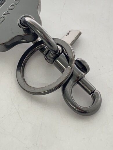 商品画像：キーホルダー/レザー/BLK/総柄/メンズ 4