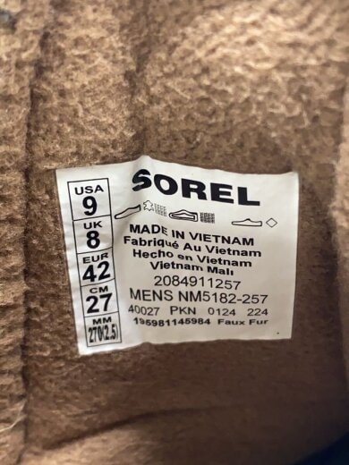 画像：SORELサイドゴアブーツ/26.5cm/20849112575