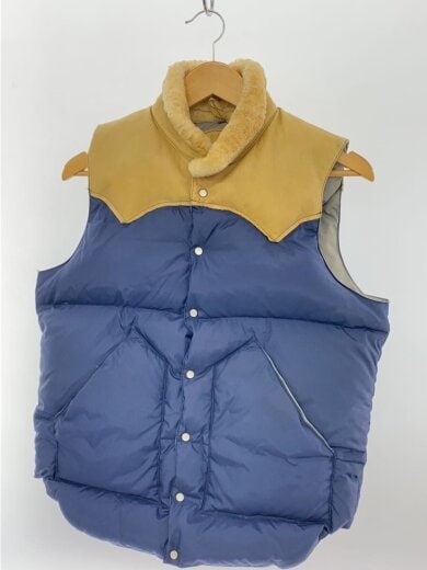 商品画像：ダウンベスト/38/ナイロン/NVY 1