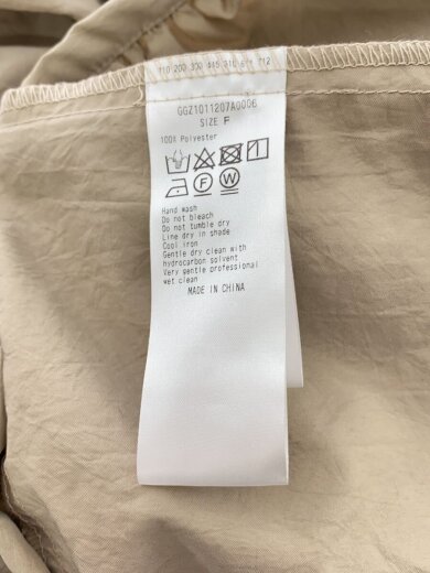 商品画像：ブルゾン/FREE/ポリエステル/BEG/無地/GGZ1011207A0006 4