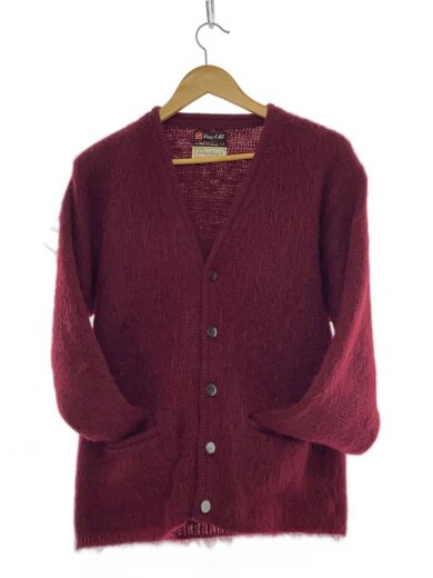 商品画像：Shag-A-MO/60s/VINTAGE/毛足長/モヘアカーディガン(厚手)/M/ウール/BRD 1