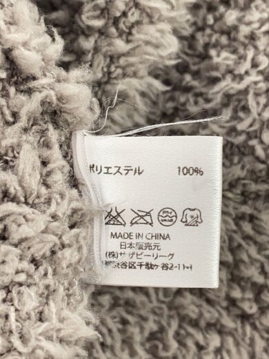 商品画像：フリースジャケット/M/ポリエステル/GRY/C574 5