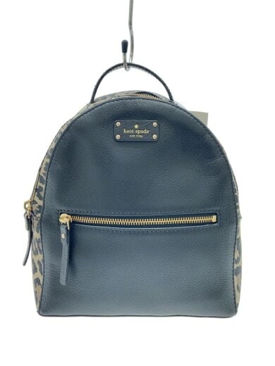 商品画像：リュック/レザー/BLK/レオパード 1