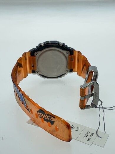 商品画像：クォーツ腕時計_G-SHOCK/デジアナ/ラバー/SLV/ORN/SS 4