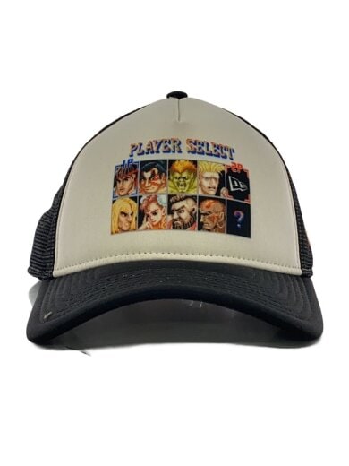 商品画像：キャップ/--/ポリエステル/BLK/メンズ/STREET FIGHTERⅡ 1