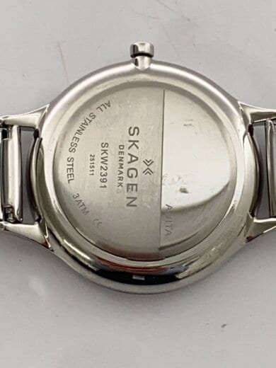 商品画像：クォーツ腕時計/アナログ/--/WHT/SLV 3