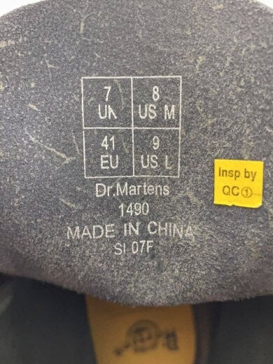 商品画像：レースアップブーツ/M/BLK/レザー/1490 5