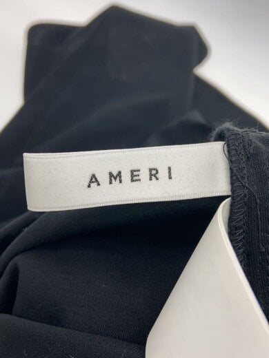 商品画像：半袖ワンピース/M/コットン/BLK/無地/02310590170 3