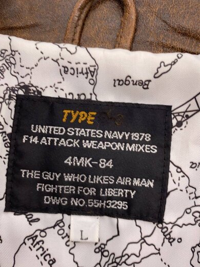 商品画像：フライトジャケット/L/--/BRW 3