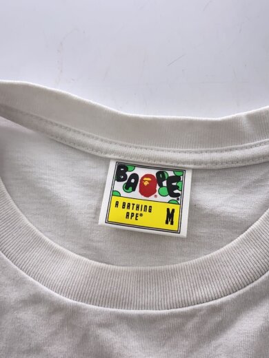 商品画像：Tシャツ/M/コットン/WHT 3