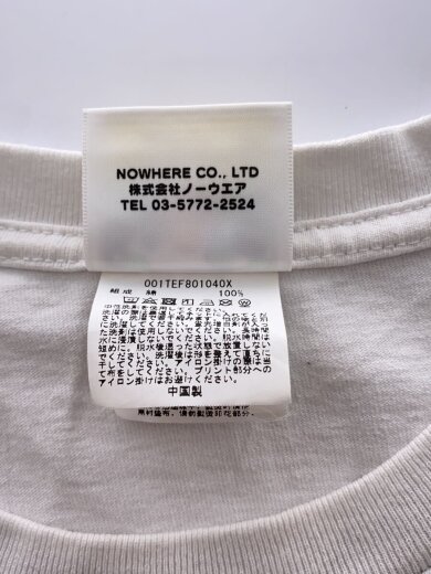 商品画像：Tシャツ/M/コットン/WHT 4