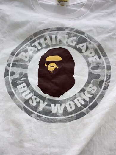 商品画像：Tシャツ/M/コットン/WHT 7