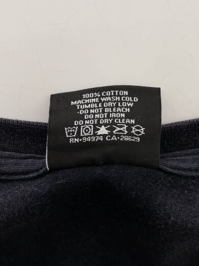 商品画像：Tシャツ/L/コットン/BLK 4