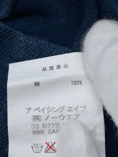 商品画像：ポロシャツ/XL/コットン/NVY 4