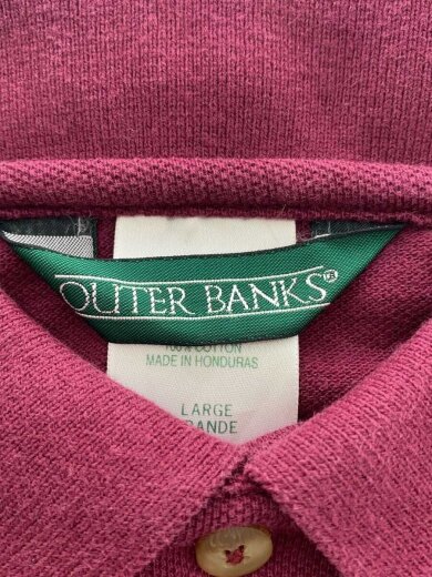 商品画像：OUTER BANKS/ポロシャツ/L/コットン/BRD 3