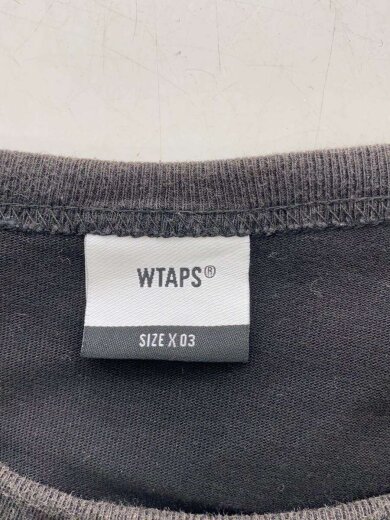 商品画像：長袖Tシャツ/--/コットン/BLK/無地/202ATDT-CSM17 3