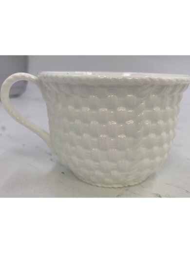 商品画像：カップ&ソーサー/WHT/WEAVE/アイルランド製/SYBIL CONNOLLY 3