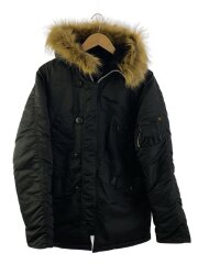 N3-B/フライトジャケット/M/ポリエステル/BLK/20094-201