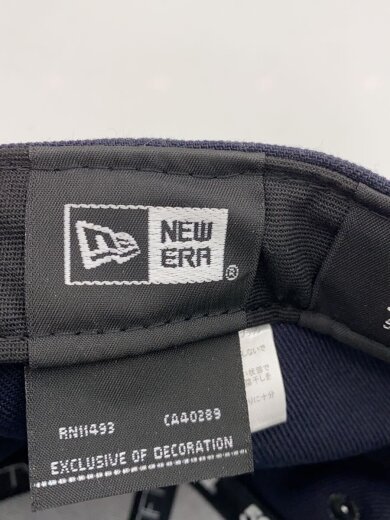 商品画像：キャップ/7 3/8/ポリエステル/NVY/無地/メンズ/NY 5