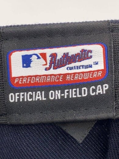 商品画像：キャップ/7 3/8/ポリエステル/NVY/無地/メンズ/NY 8