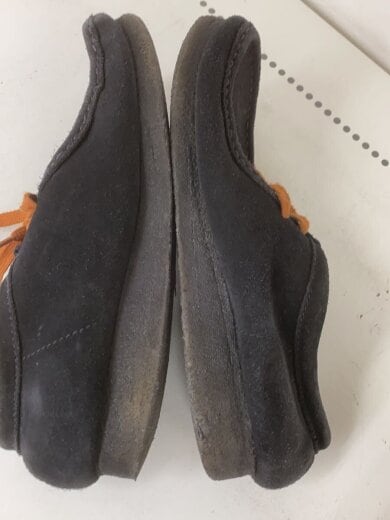 商品画像：シューズ/26.5cm/BLK/スウェード/11826 7