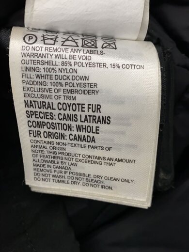 商品画像：CHARLOTTE PARKA/M/ポリエステル/BLK/無地/2300JL 5