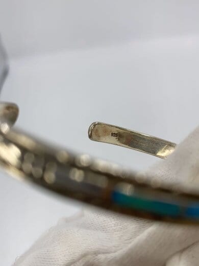 商品画像：バングル/SV925/カラーストーン/BLU/レディース 3