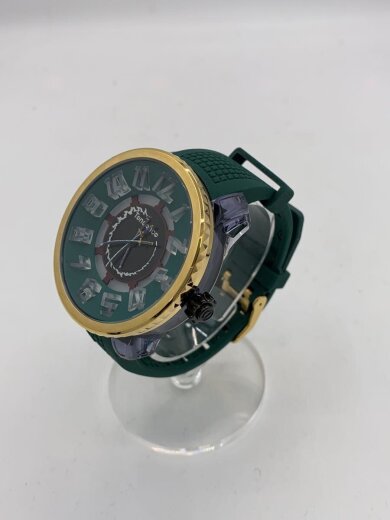 商品画像：クウォーツ時計/アナログ/ラバー/GRN/GRN/TY532022/ゾロモ限定デル 2