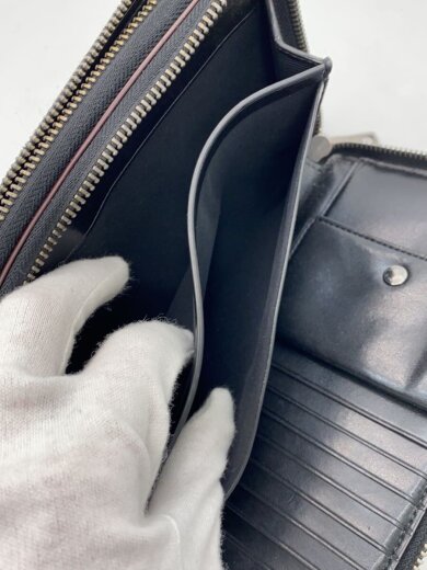 商品画像：長財布/レザー/BLK/メンズ 6