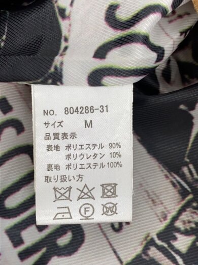 商品画像：シングルライダースジャケット/M/ポリエステル/CML/無地/804286-31 4