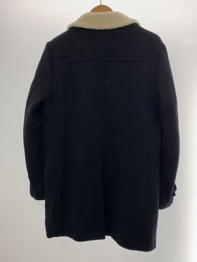 商品画像：ポートランド期/ボアランチコート/4/ウール/BLK/無地 2