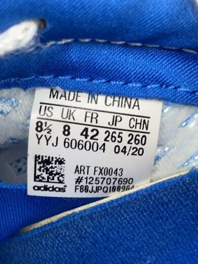 商品画像：ADIZERO JAPAN/26.5cm/BLU/ART FX0043// 5