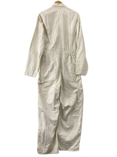 商品画像：オールインワン/42/コットン/WHT/60`S/HBT/GRIPPERZIP/ワッペン付き/汚れ有// 2