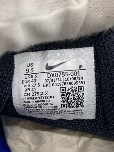 商品画像：ローカットスニーカー_DX0755-001/US9.5/BLU 7
