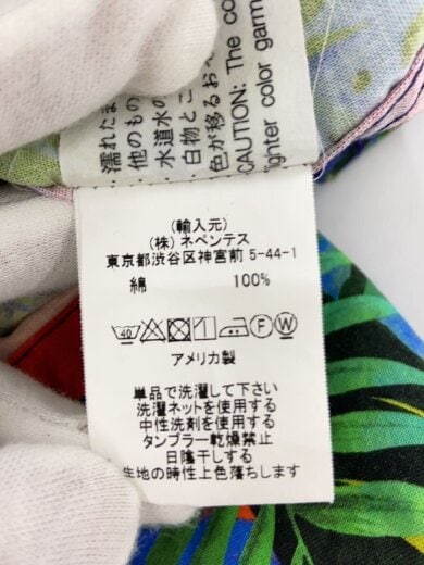 商品画像：アロハシャツ/S/コットン/マルチカラー/花柄// 4