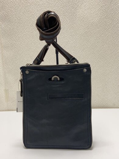 商品画像：ショルダーバッグ/レザー/NVY/無地// 1